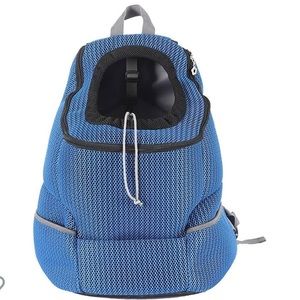 Blue animal pet backpack